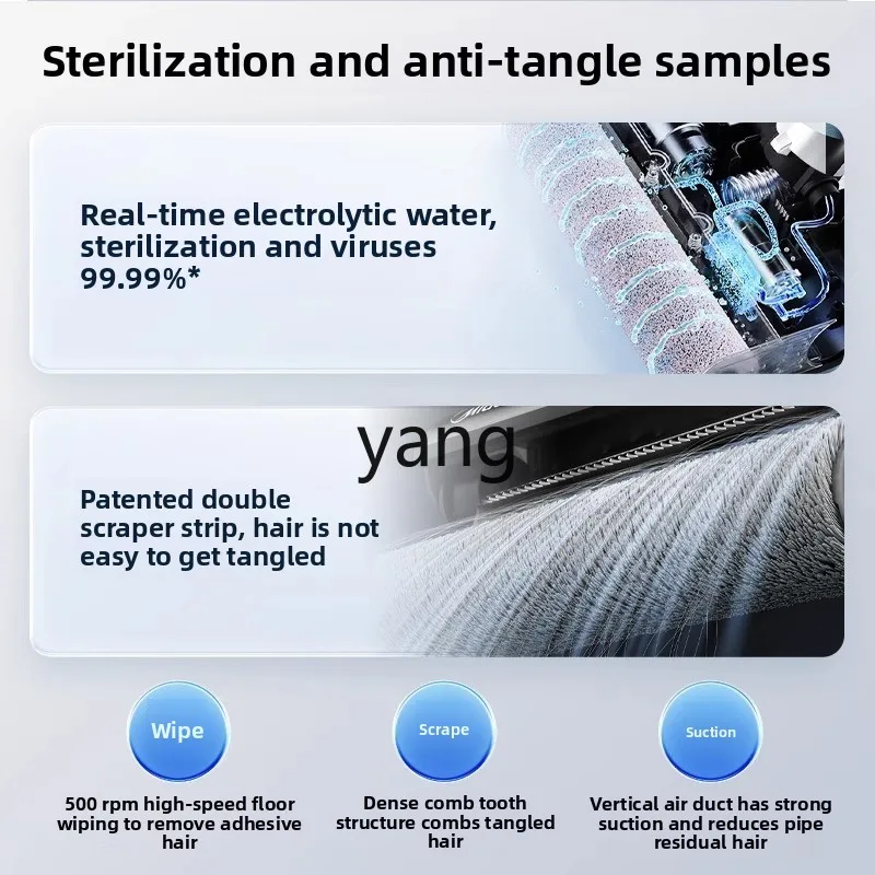 CX dust-free washing machine G3proplus sweeping, suction and towing integrated vacuum cleaner anti-winding