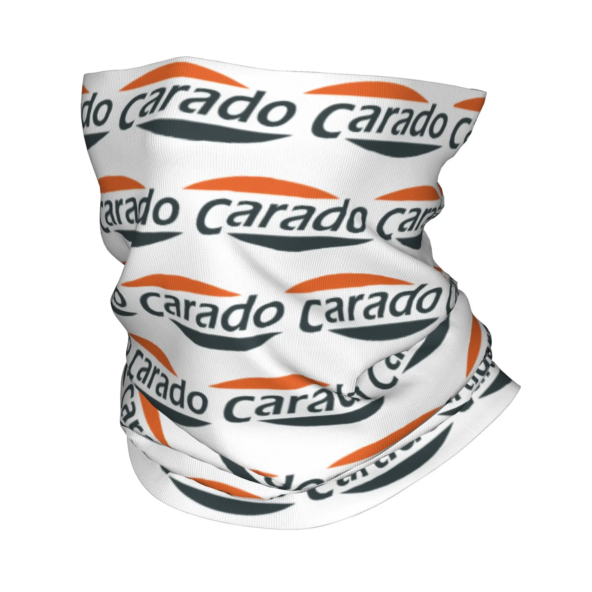 Carado ロゴバンダナネックカバープリントフェイススカーフ多機能フェイスマスクサイクリング男性女性大人冬