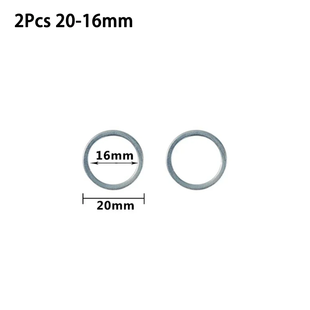 

2pcs Circular Saw Blade Reduction Ring, 2 Pcs Saw Blade Bushing Rings, Sturdy Construction, Ensures Precise Cutting Performance