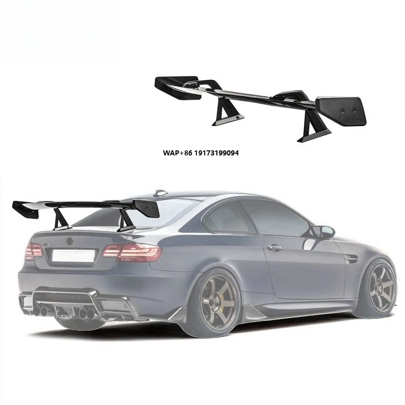 

Carbon Fiber Spoiler for E92 M3 2008-2013 Modified Rear Wing Real Carbon Fiber Made