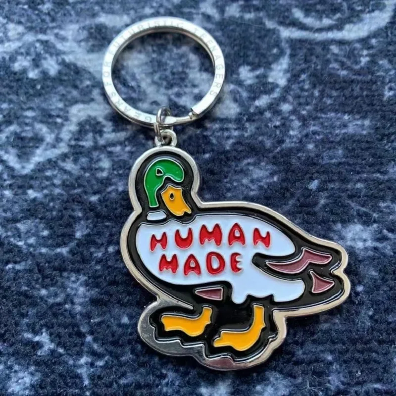 

Fashion Style Keychain Summer Japanese Versatile Trendy Bag Accessories Duck Multifunctional Metal Keychain Home Decoration