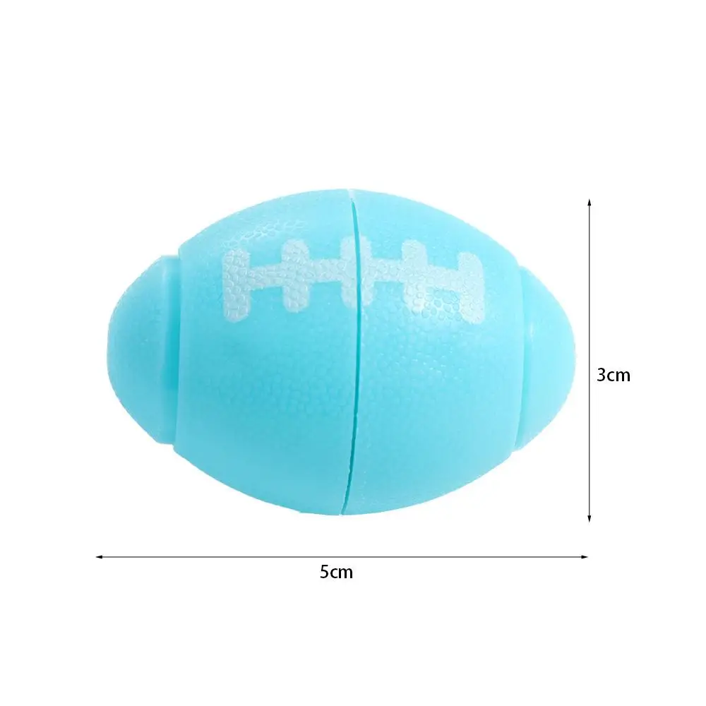 Rugby Fidget Spinner Ball Toys Mini Nieuwe en unieke voetbal Draaibare bal Grappig ontspannend Spinner Ball Toys Gyro Game