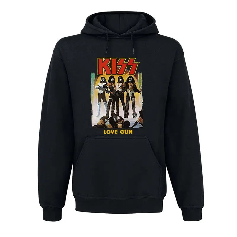 

Футболка Y2k KISS Band Alive in 1979 Tour, толстовка с капюшоном в стиле рок, с длинными рукавами, утепленная