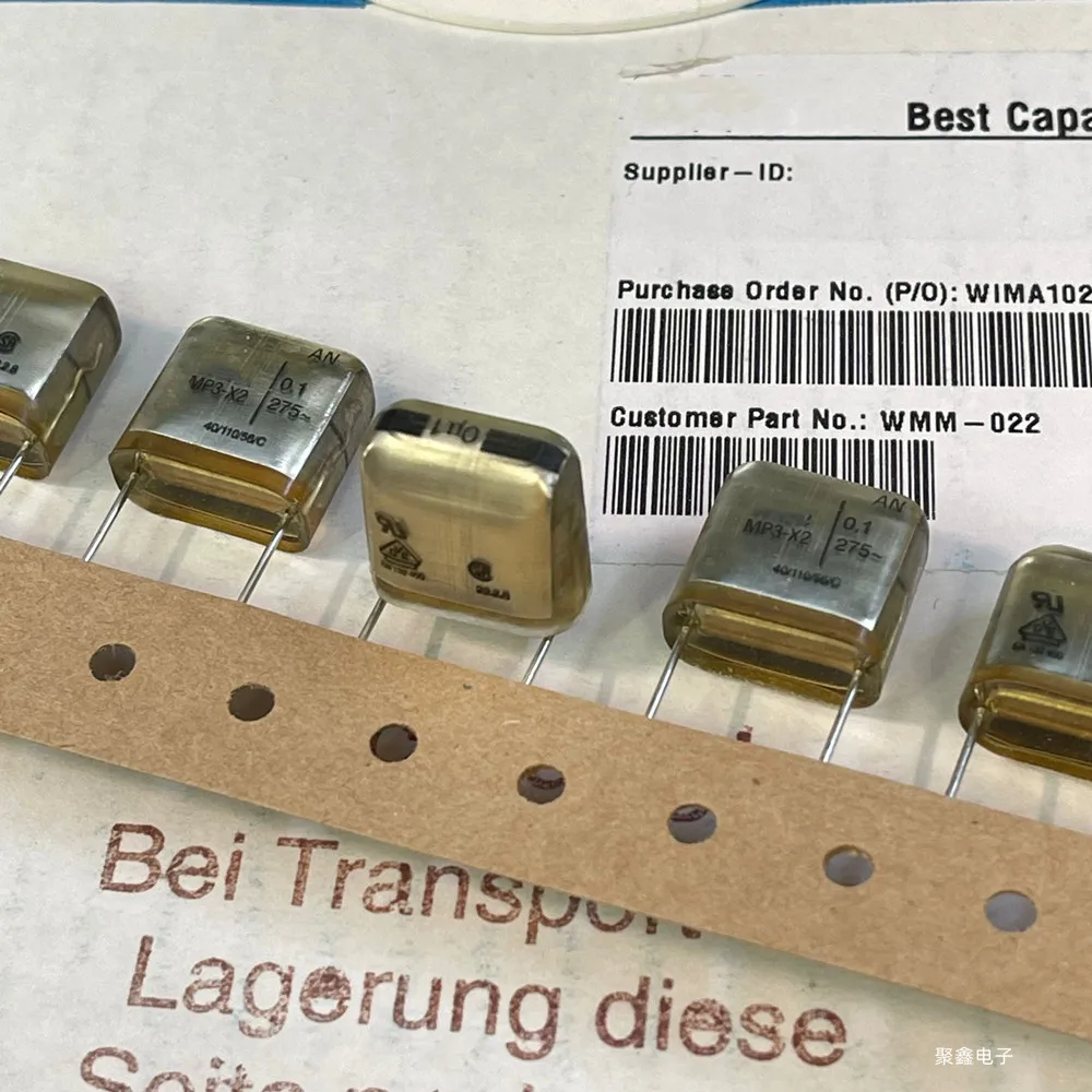 Original New 100% MP3-X2 0.1UF 275VAC Fever Infinite Audio Coupling Capacitor (Inductor)