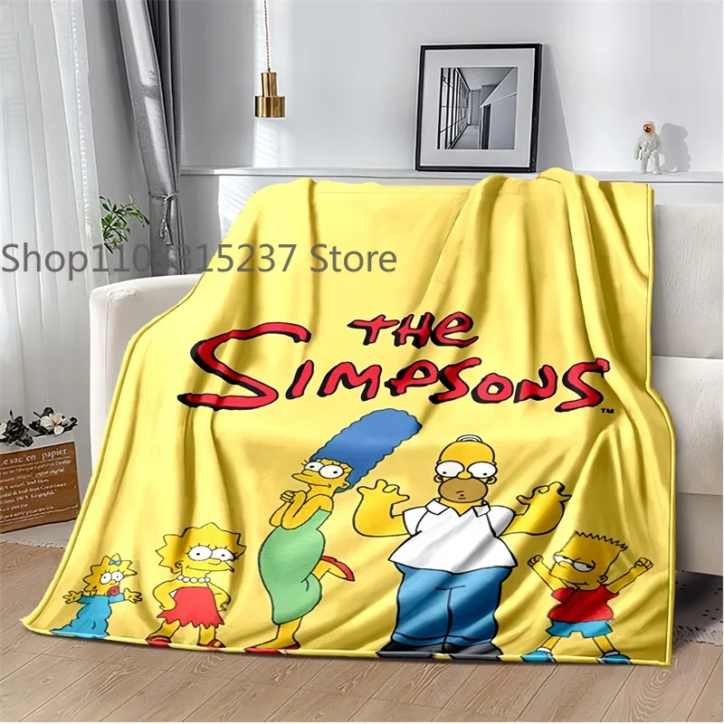 S-Simpson L-Loser L-Lisa EEname Blankets,Throw Blanket,for Bedroom Living Room Sofa Bed Office Car, Brithday Gift,Decke