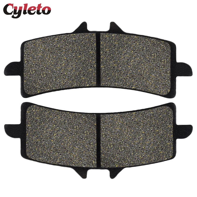 Cyleto Motorcycle Front Brake Pads for KTM SMR 450 Duke 690R 890R 990 Supermoto R RC8 RC8R 1190 1290 Super Duke R SE RR GT view 4