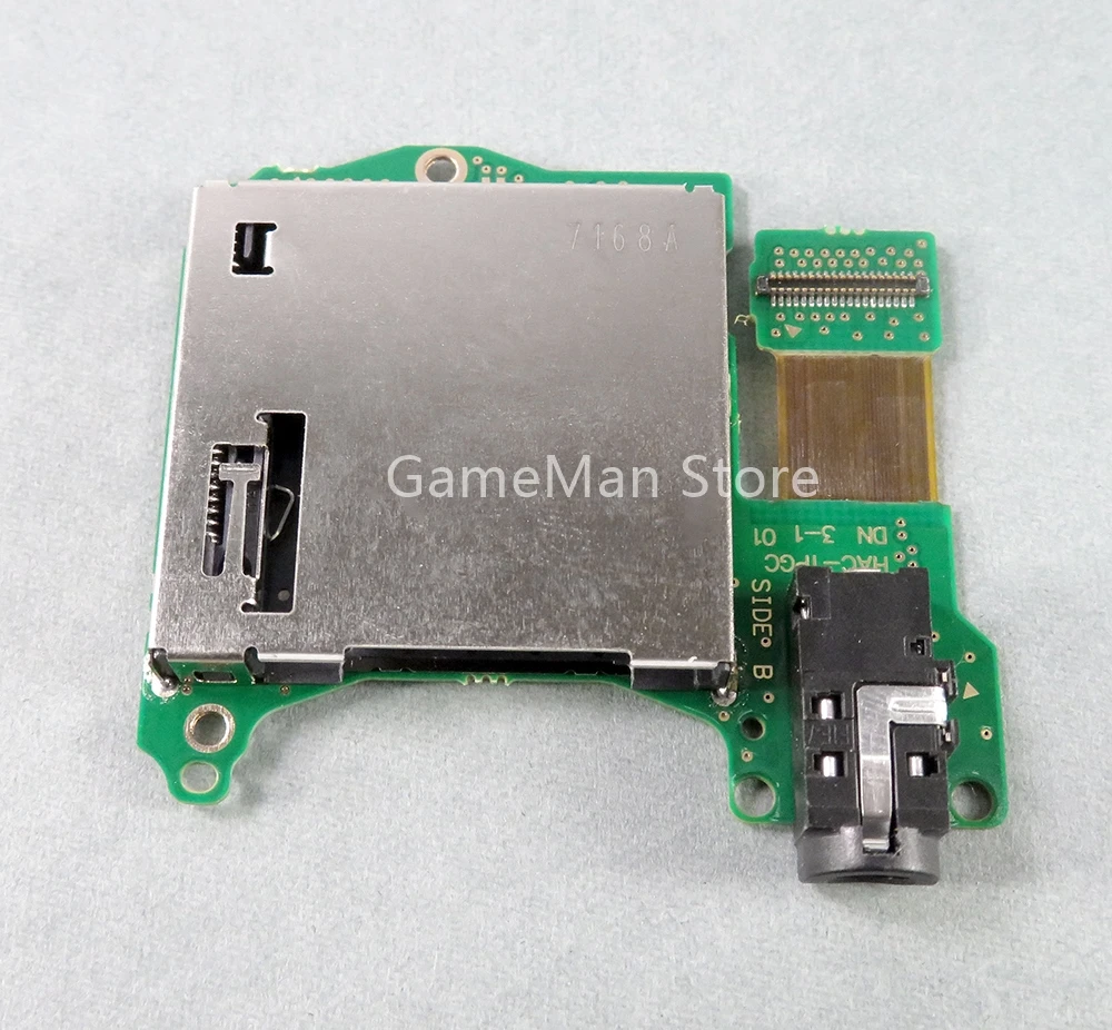 10 stücke OEM Neue Für Nintendo Schalter V 1,0 V 2,0 Konsole Gamepad Universal Game Card Slot Sockel Motherboard Kopfhörer headset Port