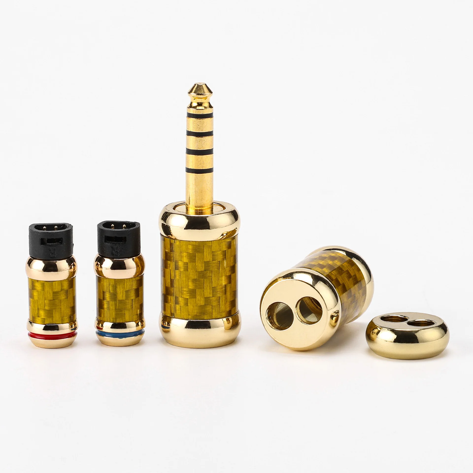 Juego de enchufes para auriculares 2,5 mm 3,5 mm 4,4 mm mmcx 0,78 mm