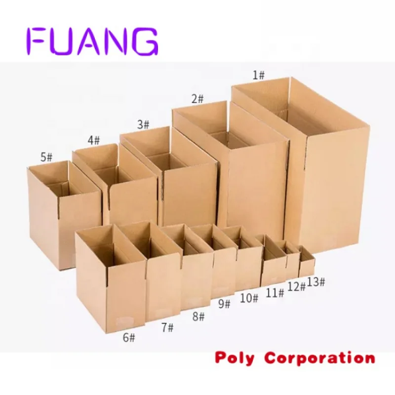 Custom  LOW MOQ, Mailer Box Custom express transport Packaging cardboard carton custom Printing Acceptpacking box for small busi