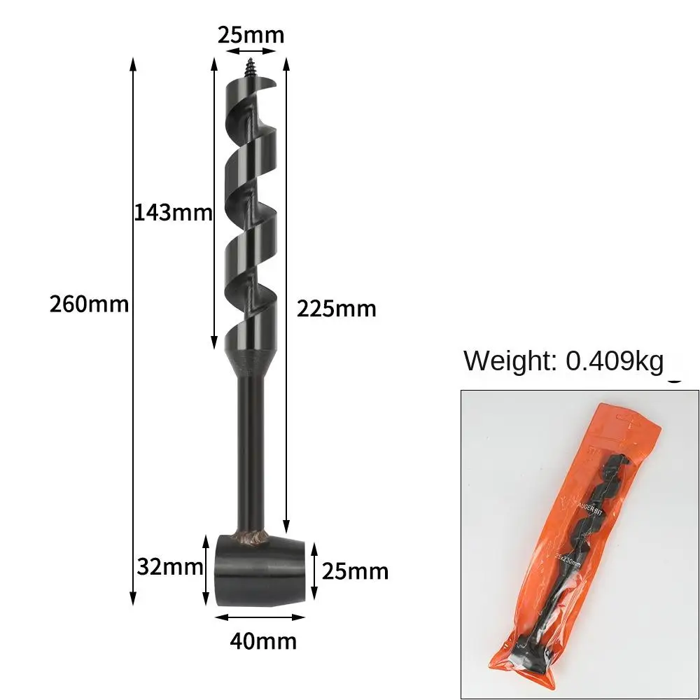 ギアツール マニュアルオーガー 木工ドリルビット 手動穴あけ器 サバイバルドリルオーガー ハンドドリルオーガー ドリルビット 木工パンチツール