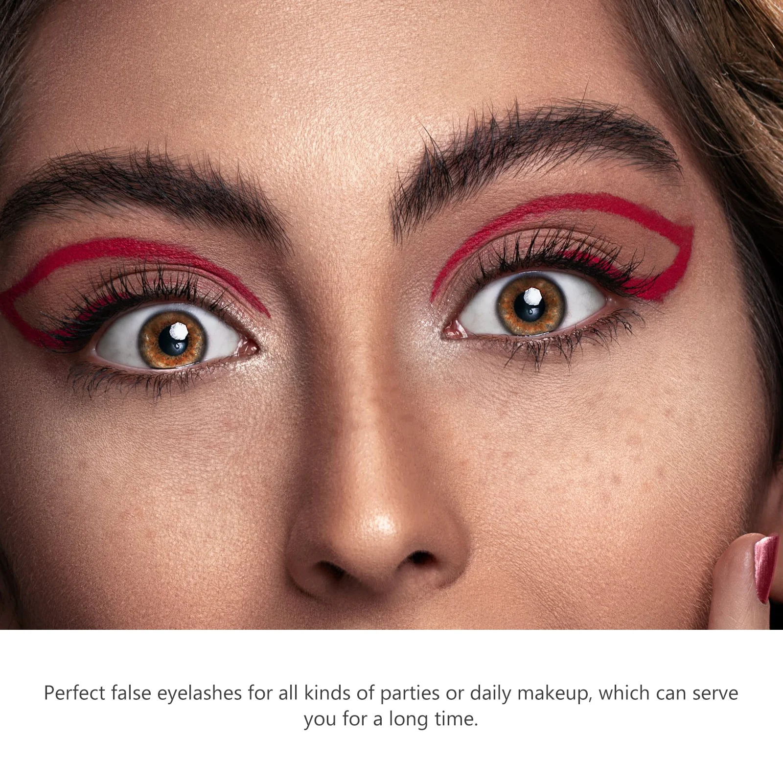 Faux cils bouclés denses naturels pour femmes, pour fête, photographie, maquillage, accessoires pour les yeux