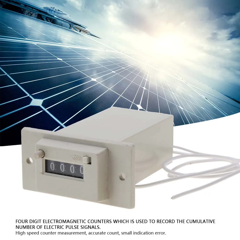 

CSK4-YKW 4 Digit Electromagnetic Counter AC 110V (#02)