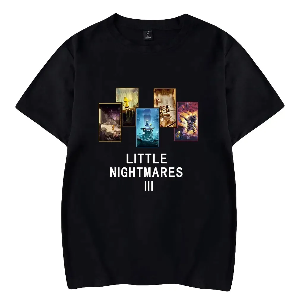 

Short Sleeve T-shirt for men and women, harajuku streetwear with the little nightmares 3, anime game, new