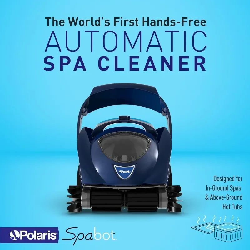

Spabot Hands-Free Automatic Spa Cleaner, Designed for In-Ground Spas & Above-Ground Hot Tubs
