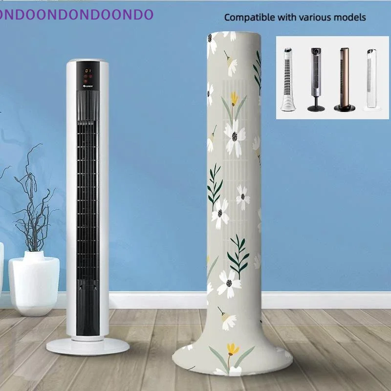 Durable Elastic Floor Fan Dust Cover - Machine Washable, Desktop Fan Fully Wrapped Dust Protector
