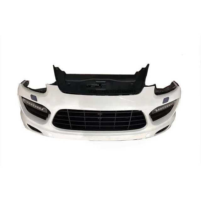

For 2012-2015 GTS Cayenne Front Bumper Grille Radiator Fan Parking Sensor Headlights