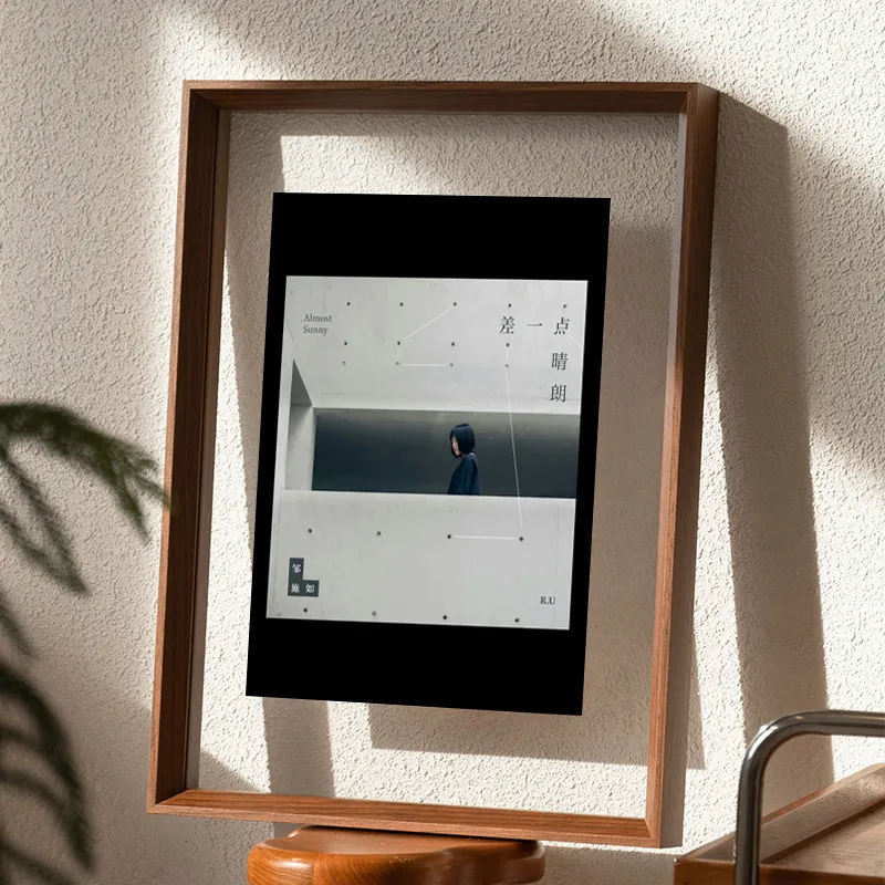 Double-Sided Transparent Acrylic Photo Frame, Tabletop Poster, Picture Frame, Empty Frame, Calligraphy Display, Wall Hanging