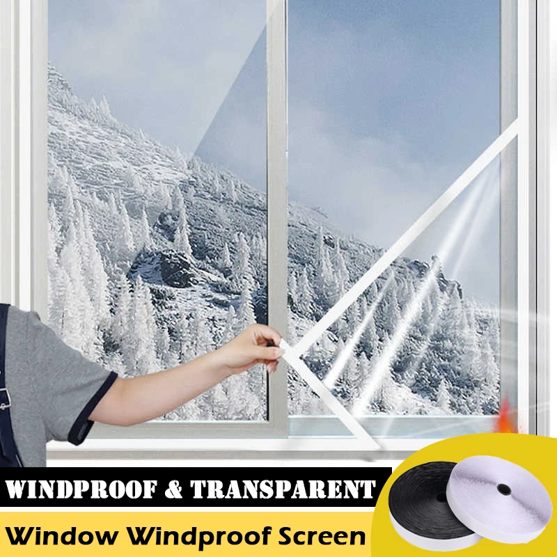 

Изоляционная пленка для окон «сделай сам», зимние прозрачные ветрозащитные шторы, самоклеящаяся прозрачная полиэтиленовая пленка, защита от холодной погоды, мягкий экран