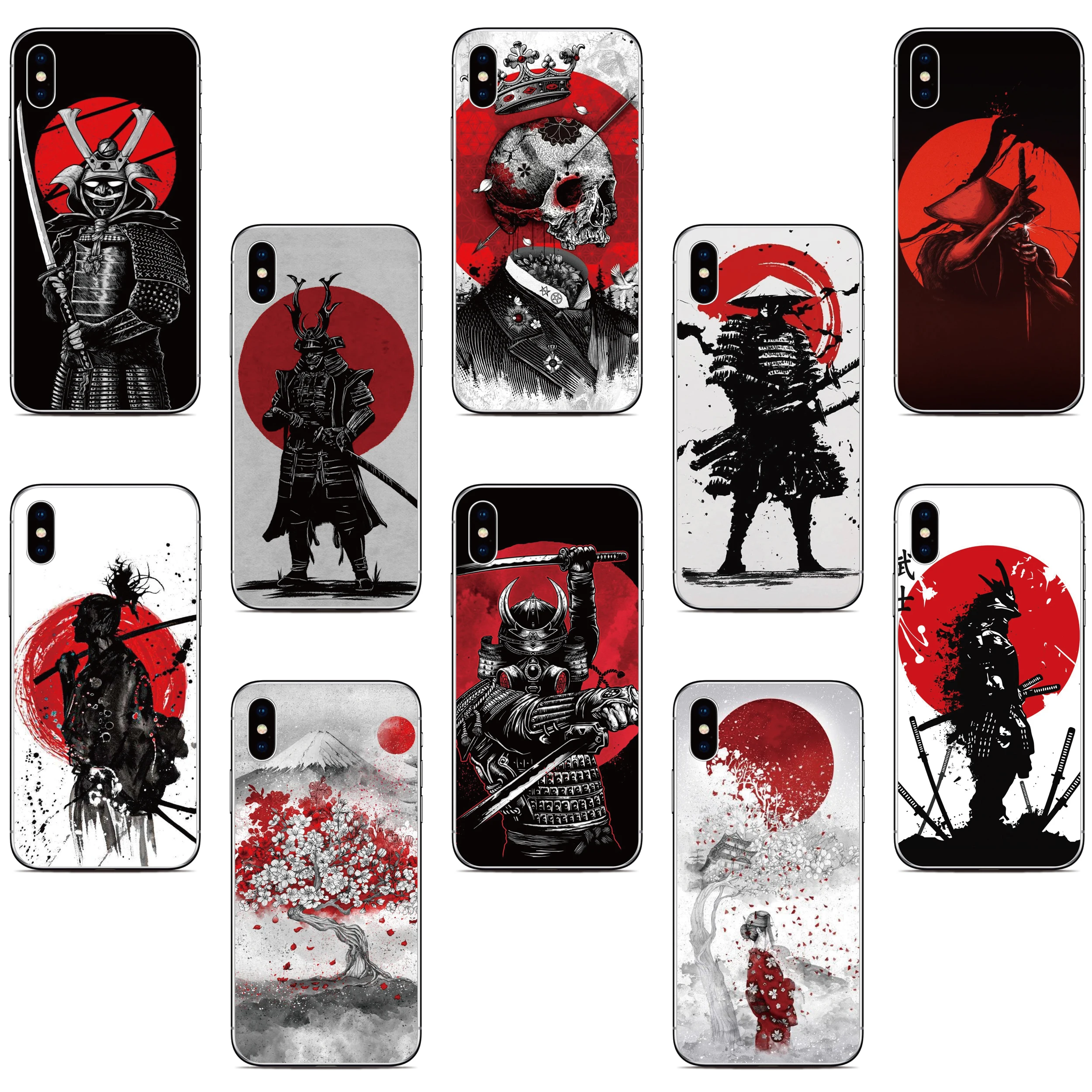 Funda de teléfono Anime Red Sun para ZTE Blade V41 20 Smart V2020 V2022 V9 V10 V30 V40 Vita Axon 10 11 SE 20 40 Ultra 30 Pro 5G