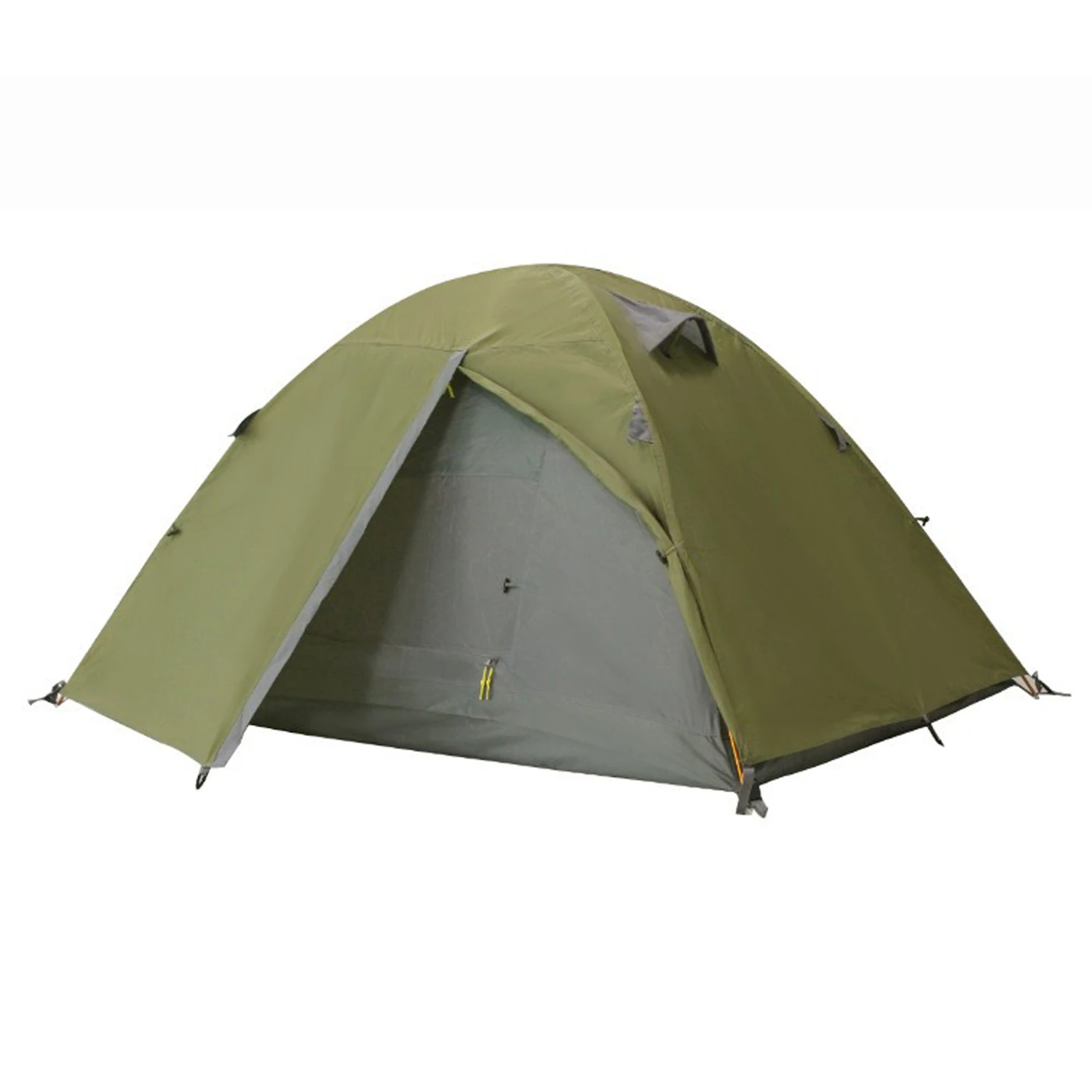 

2-3 Person Dome Camping Tent Ultralight Portable Aluminum Pole Two-Layer Waterproof Backpacking Tent for Outdoor Hiking Fishing