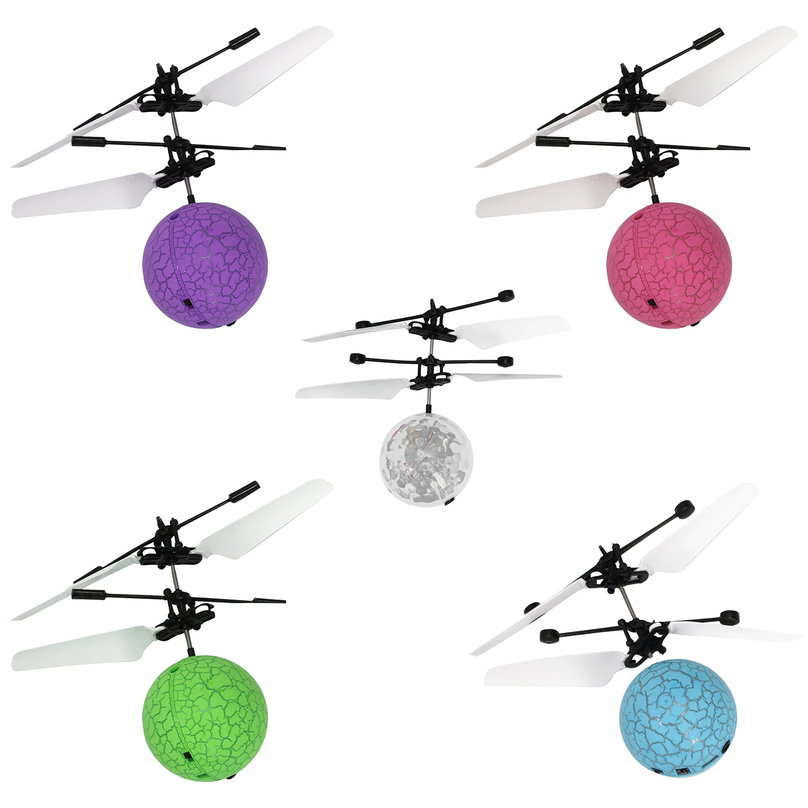 Kids Induction Flying Ball Built-In-Shining LED Light Helicopter Motion Control Play Children Toy Gift Indoor And Outdoor