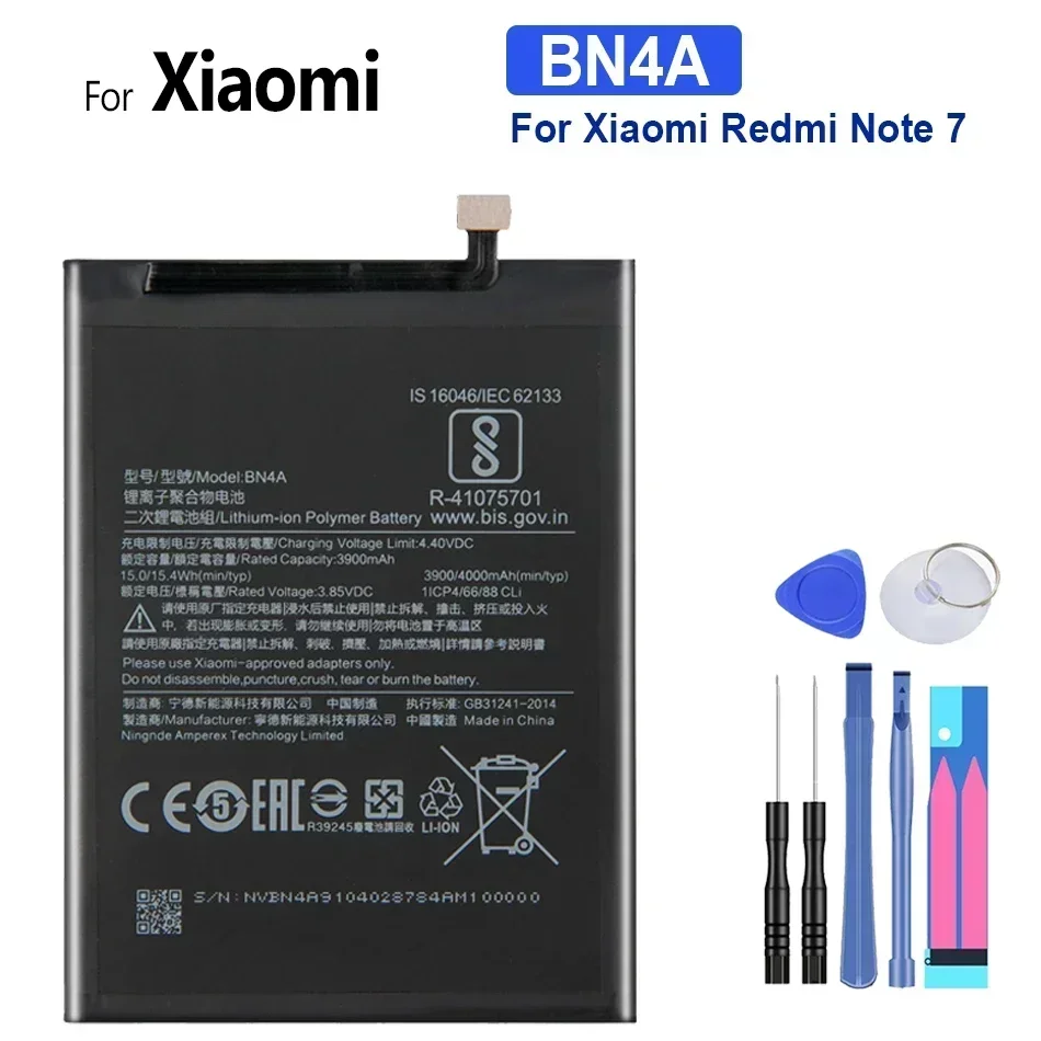 BM3M BM4E BM3E BM3L BM47 BM22 BN43 BM3B Battery For Xiaomi Mi 4C 5 5S 5X 6 8 Lite Pro 9 SE CC9 For Redmi Note 2 3 7 Pro 4 4X 5