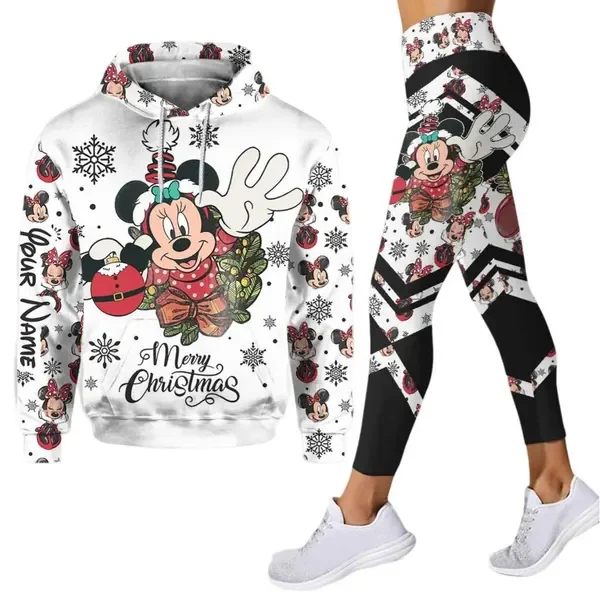 Vêtements de yoga Disney pour femmes, vêtements de fitness, article unique, mode essentielle, animation 3D, dessin animé, nouvea