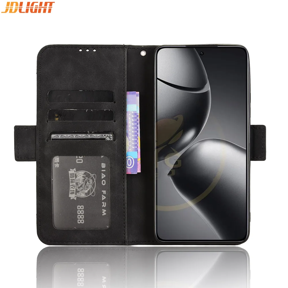 

Wallet Cases For Xiaomi MI 14T / 14T Pro Leather Case, Magnetic Closure Book Flip Cover, Photo Card Holder, Mobile Phone Bags