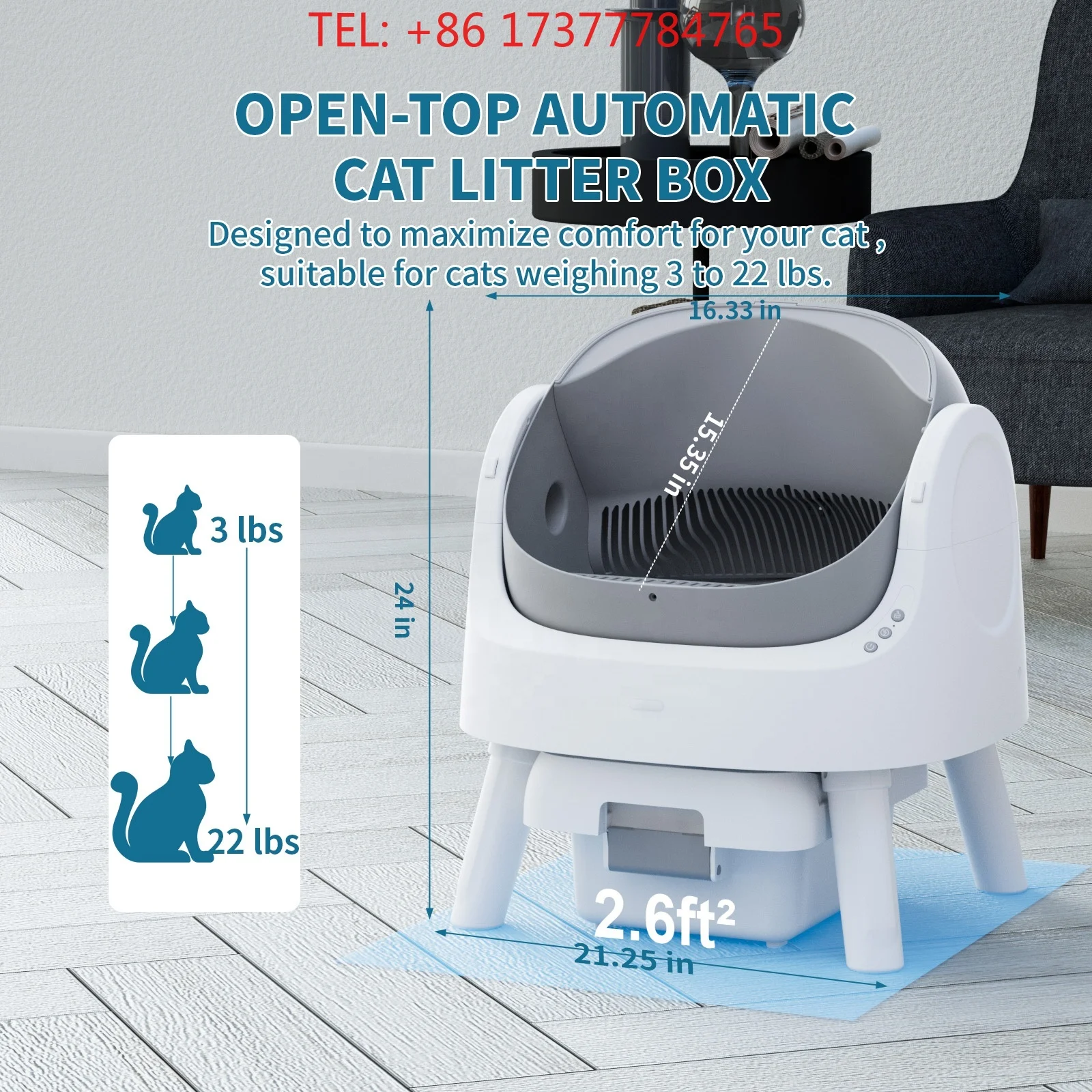 For Automatic Plastic Box-Eco-Friend Large Capacity App-Free | Beginner-Friend Saves Time & Easy To Maintain