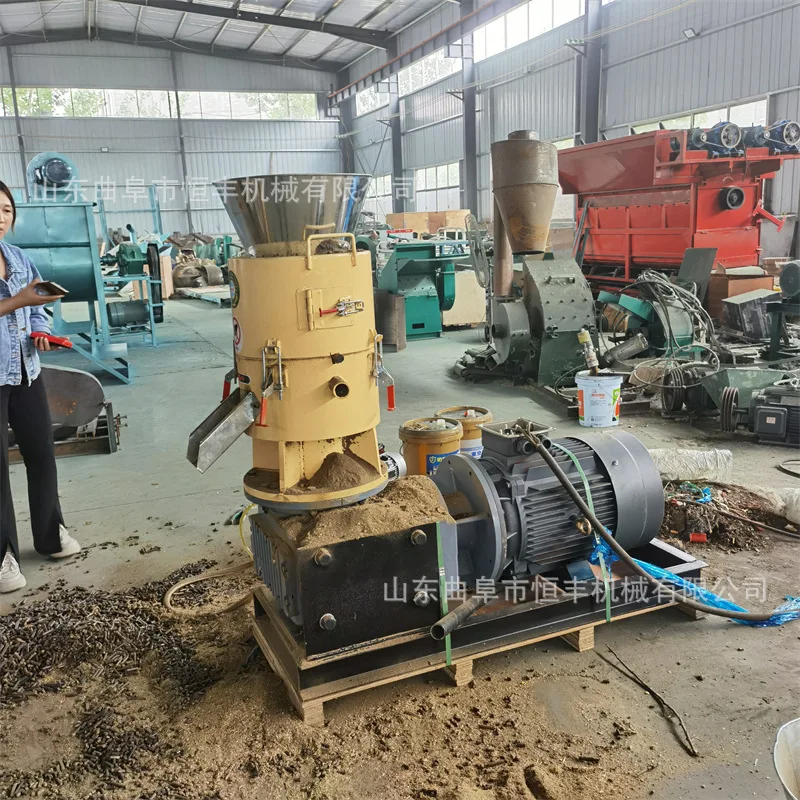 

(Sea shipping customization) 1-ton per hour sawdust bamboo wood chip pellet machine, waste wood biomass combustion pelletizer, o