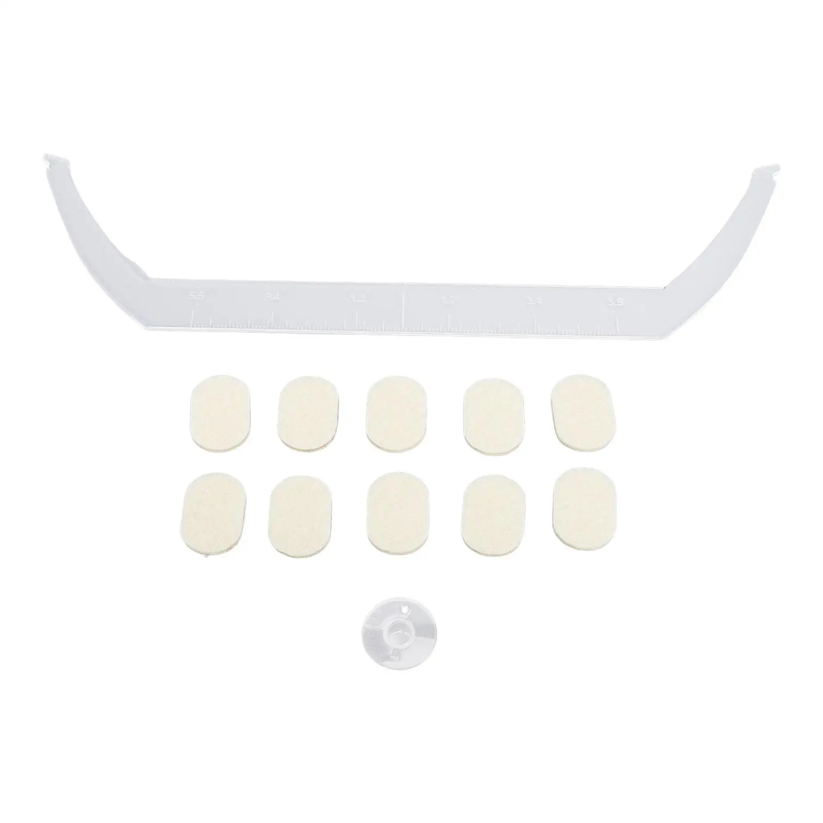 

Eyebrow Ruler Convenient Precision Transparent Professional Eyebrow Permanent Makeup Positioning Position Mapping Mark Tool