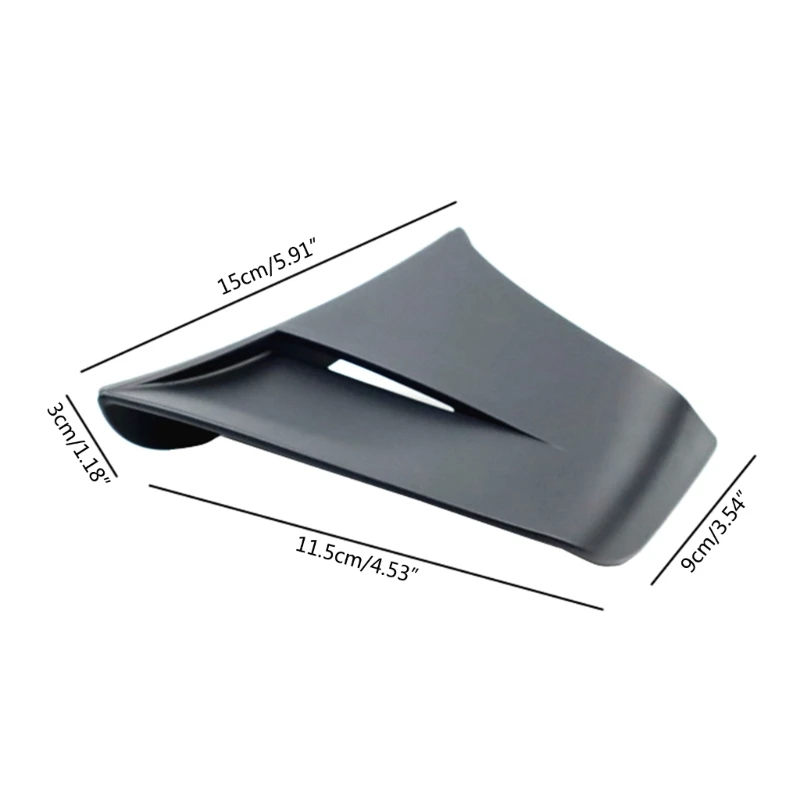 Universal Motorcycle Winglets Spoiler Aerodynamic Wing Kit Motorbike Modified Side Fairing Winglets Motorcycle Wind Wing