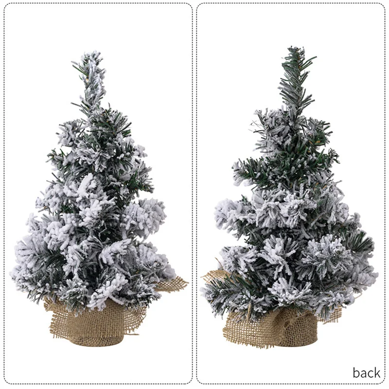 1Pc 20 Cm/30 Cm Mini Grenen Kerstboom Kunstmatige Tafelblad Decoraties Festival Plastic Miniatuur Boom Nieuwjaar decor Xmas