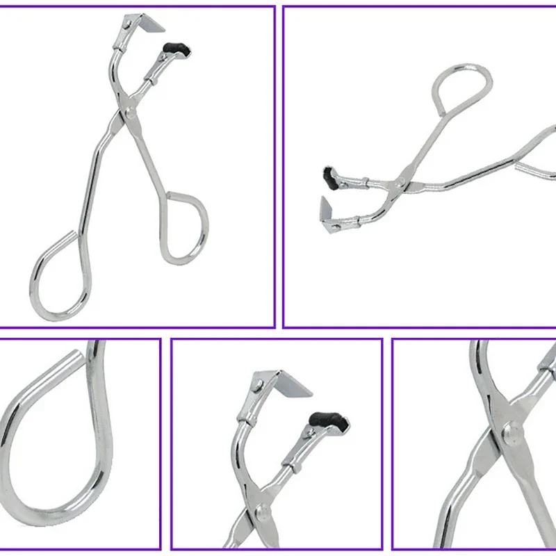 1 pz strumento per trucco piegaciglia in acciaio inossidabile mini parte dell'applicatore per arricciare le ciglia clip cosmetica riccia per ciglia naturali
