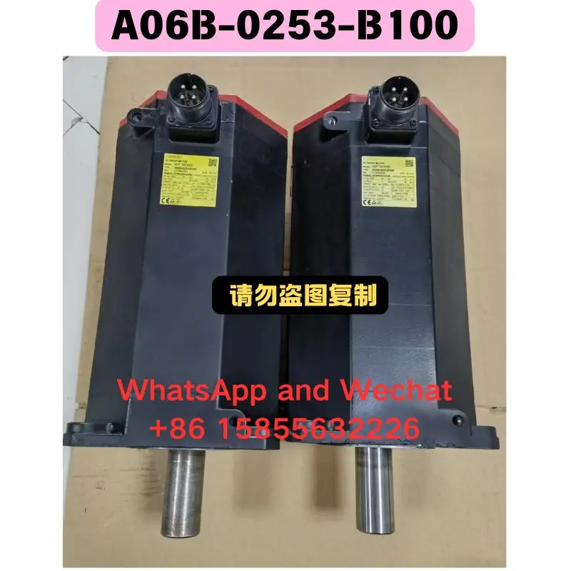 Used OEM disassembled parts A06B-0253-B100 electrical machinery Functional test OK Fast delivery Fast delivery