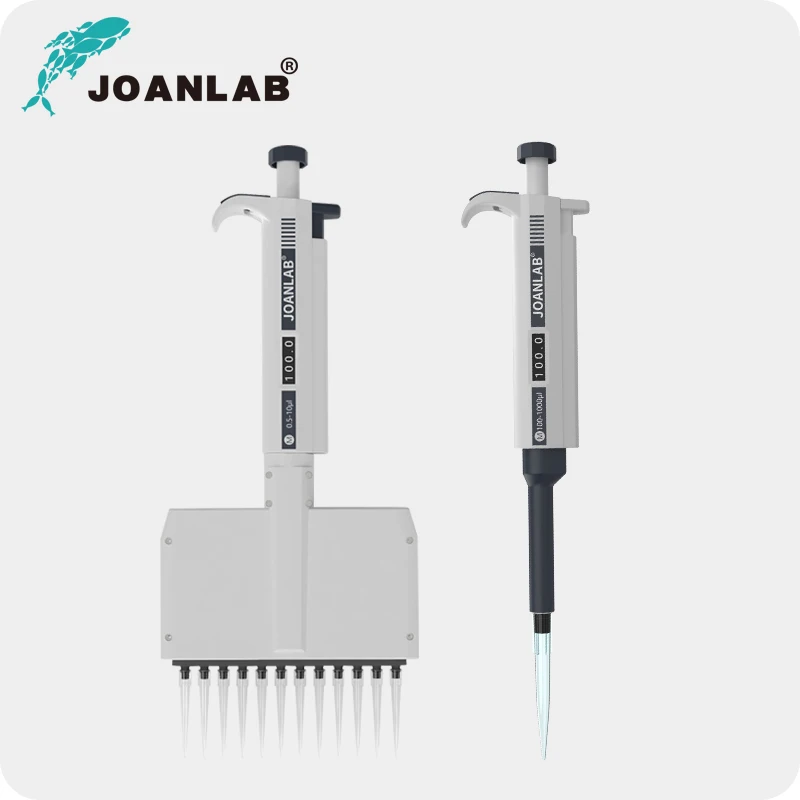 Joan Lab manual adjustalbe 8-12 channel multichannel pipette