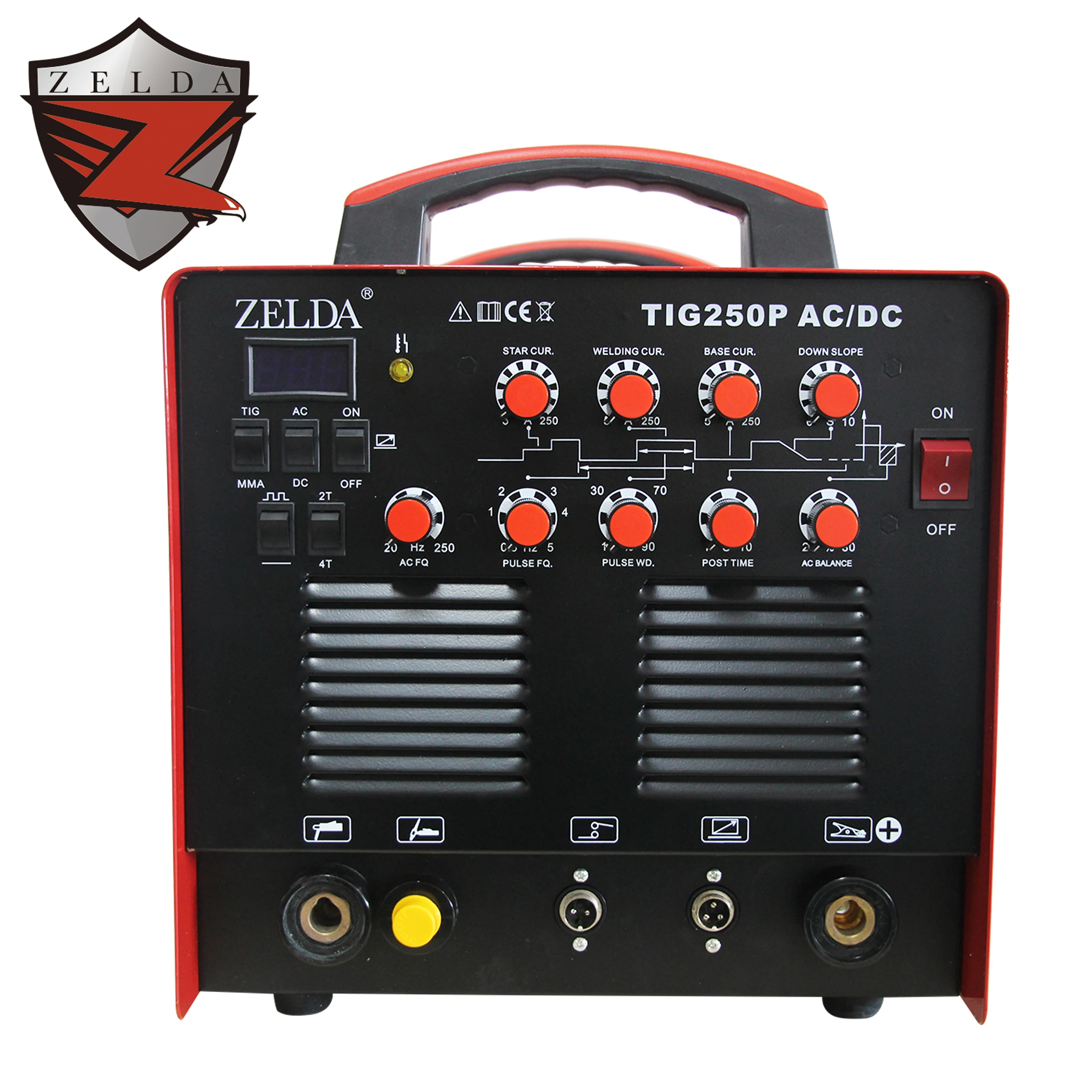 

MS250amp TIG Welder 2 in 1 Inverter Welding Machine TIG AC DC SMAW 220V
