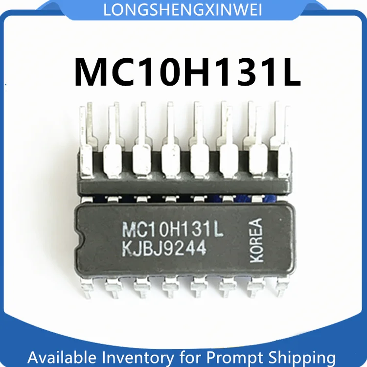 1PCS New Original MC10H131L DIP16 Dual D-Type Master-slave Trigger IC in Stock