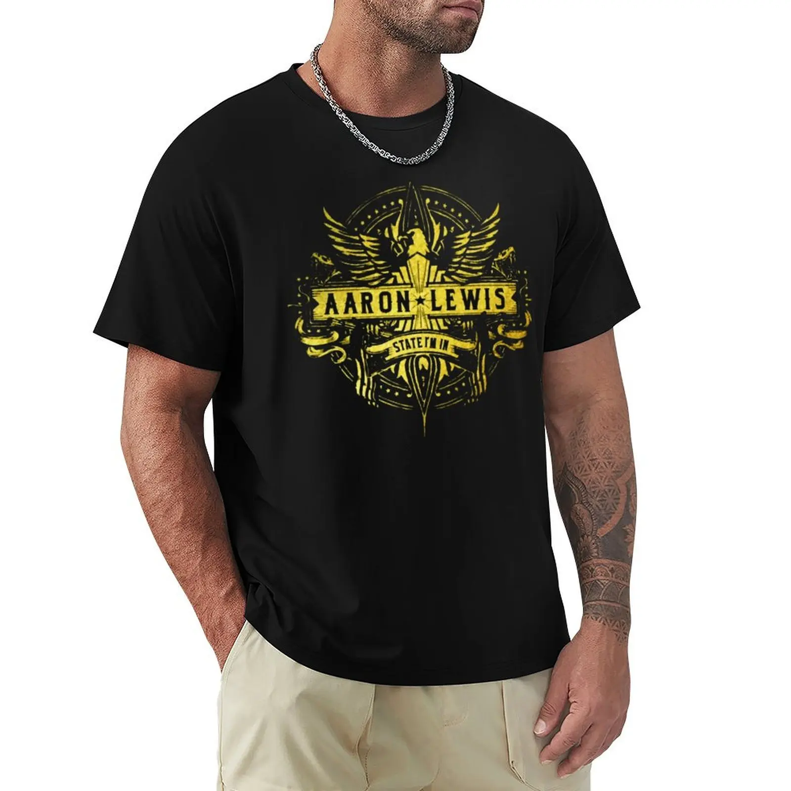 Best-Aaron-Lewis-Logo T-Shirt Simple Graphic Design T-Shirt