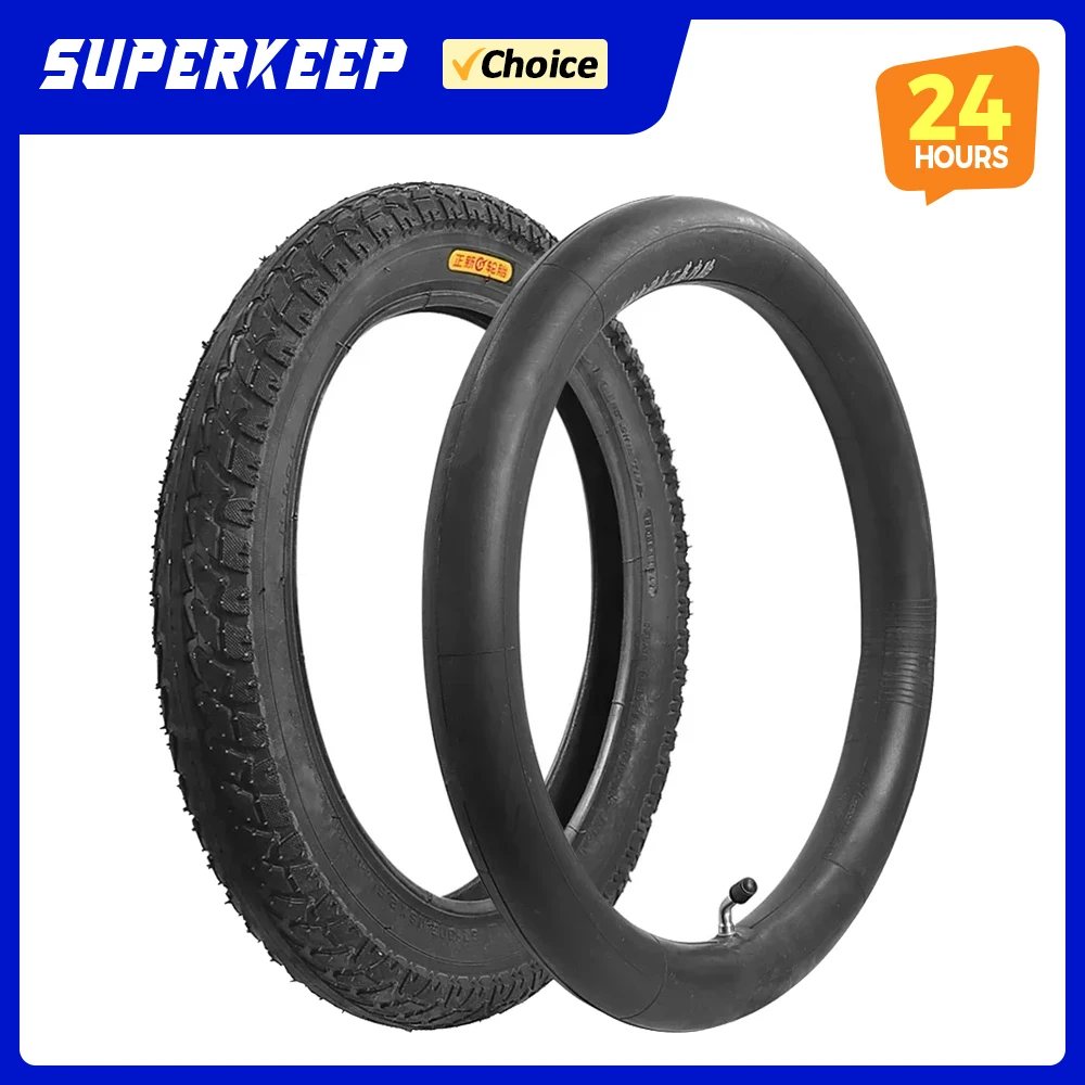 

16 Inch 16x2.50 Outer Tire Inner Tube for INMOTION V10 V10F Bike Foldable Bicycle Electric Scooter Wheel Tyre Rubber Accessories