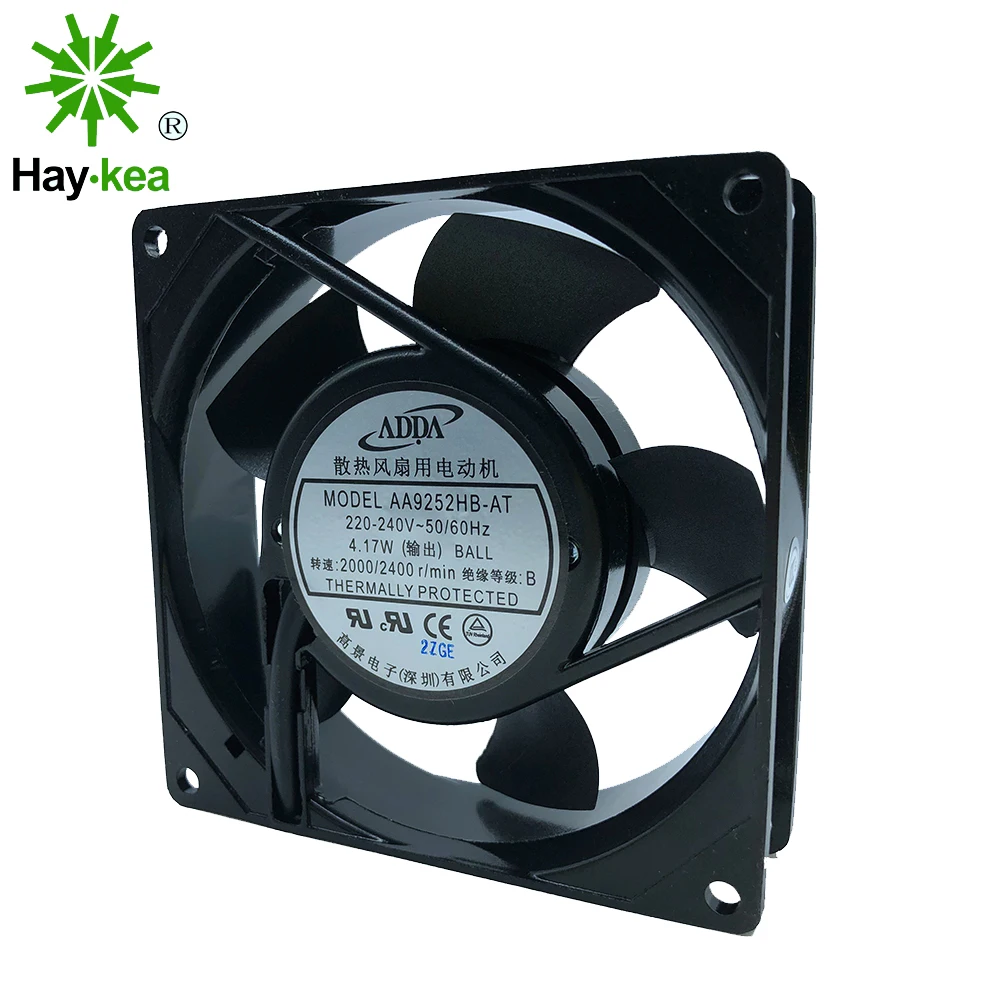 NEW Original AA9252HB-AT 220V 0.07A 9225 92*92*25MM Cooling fan ADDA