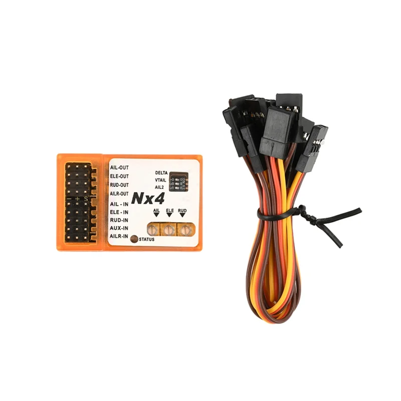 Контроллер полета SQPP-NX4 PRO, баланс 3D-гироскопа для полета с неподвижным крылом, скорость поддержки самолета/Hold/Gyro Off Mode A