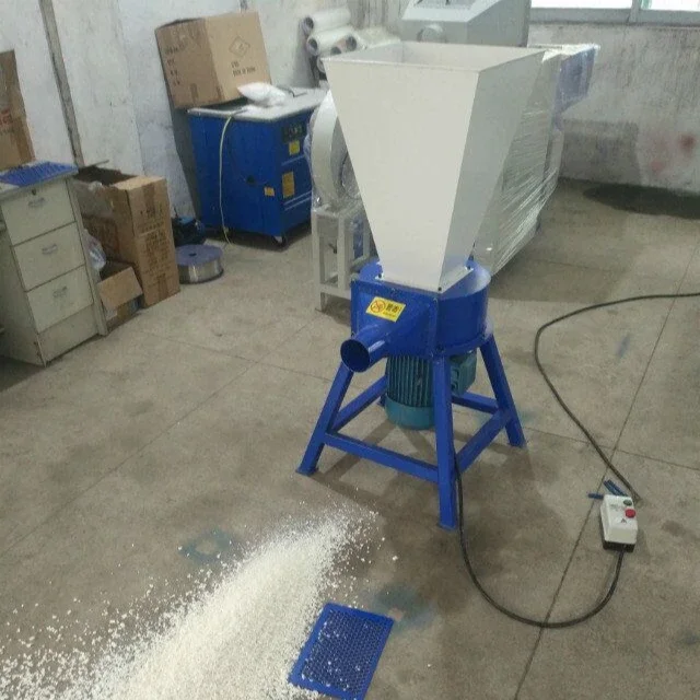 

Brand New Plastic Shredder Grinder Foam Crusher Eva Innold Cutting Machine For Sponge Industrial automatic foam breaking