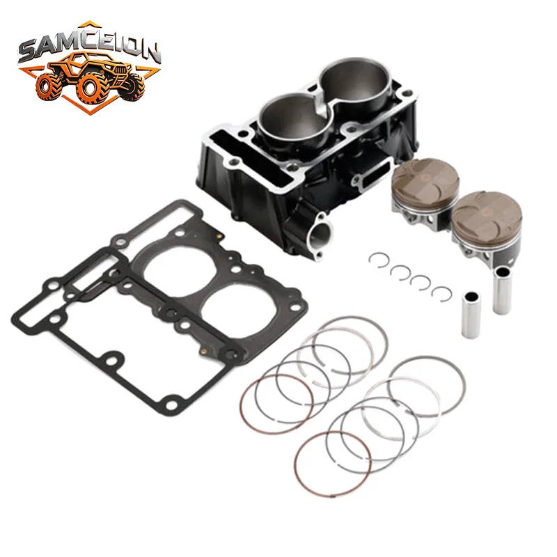 62mm Motorcycle Engine Cylinder Piston Gasket Kit for Kawasaki EX250 Ninja 250/EX250 Ninja 250 ER250 Z250 KLE250 Versys-X 250