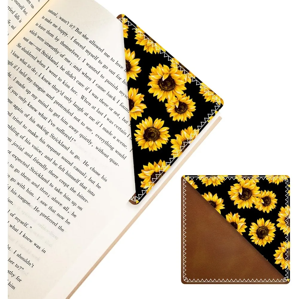 

Personalized Leather Bookmarks, Fun & Cute Book Accessories for Reading Lovers, Unbreakable Page Markers for Women Men Girls Boy