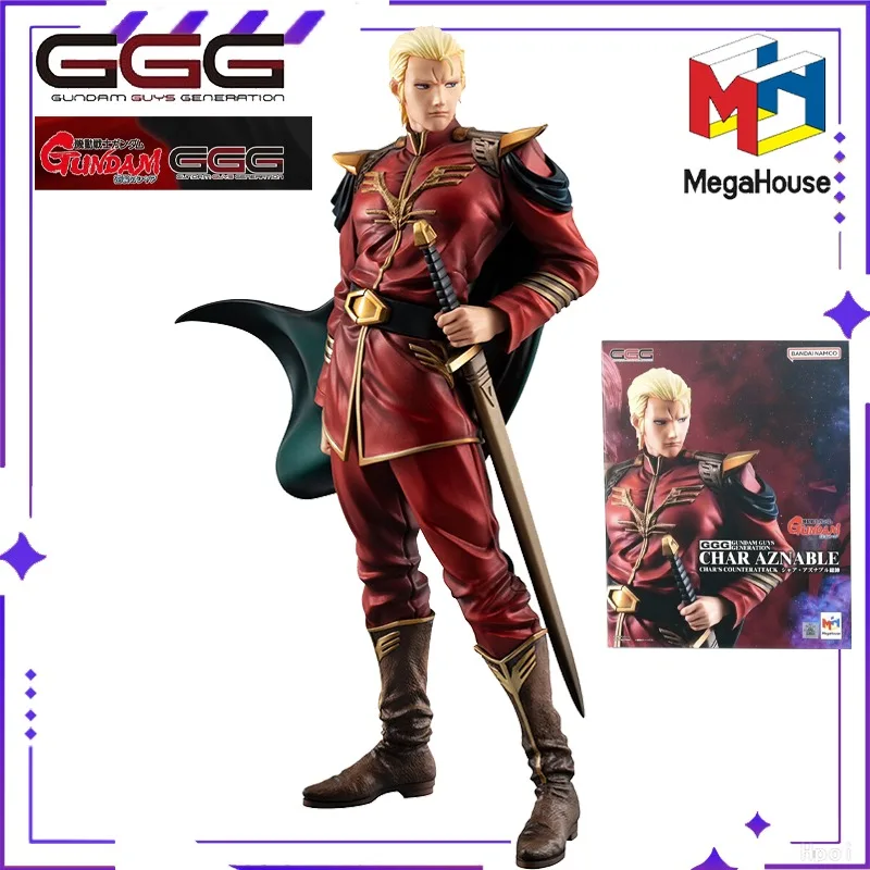 

Оригинальная коллекционная фигурка MegaHouse GGG (Gundam Guys Generation) серии 1/8 Mobile Suit Gundam Xia Ya Aznable, модель ручной работы