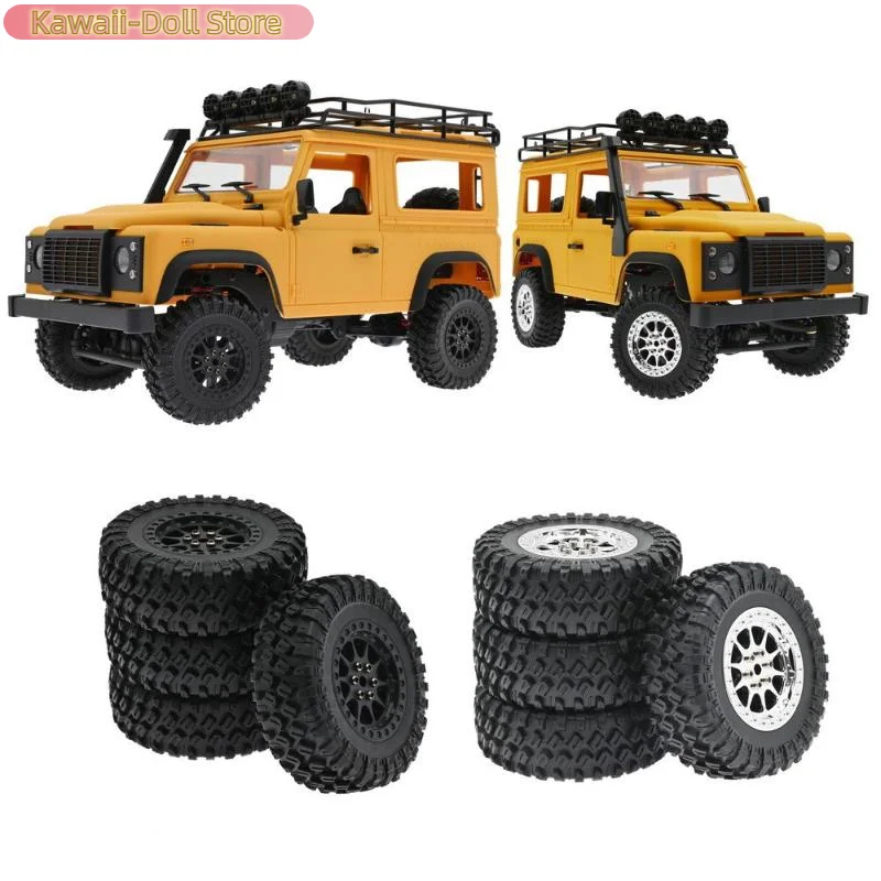 

1:12 RC Car Crawler Tire Replacement 72mm Metal Upgraded Wheels Toy Car Upgrade Accessories Parts MN90 91 99 99S