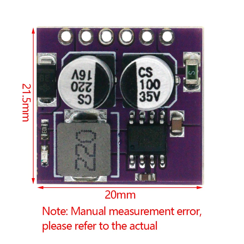 Dc buck module 12V24V to QC3.0 fast charging mobile phone charging board supports Apple Huawei FCP welding wire