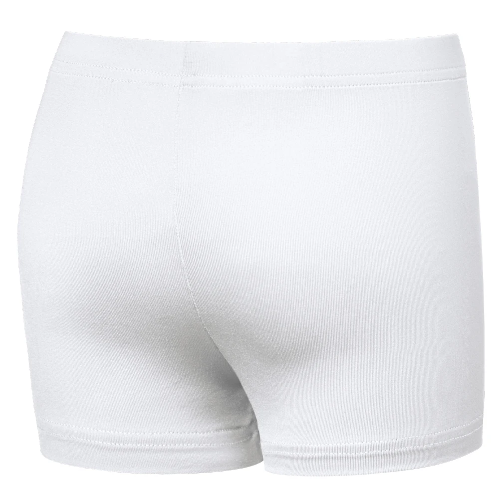 Girls Dance Short for Gymnastics Athletic Shorts Tumbling Athletic Gymnastics Leotards Under Dress Shorts