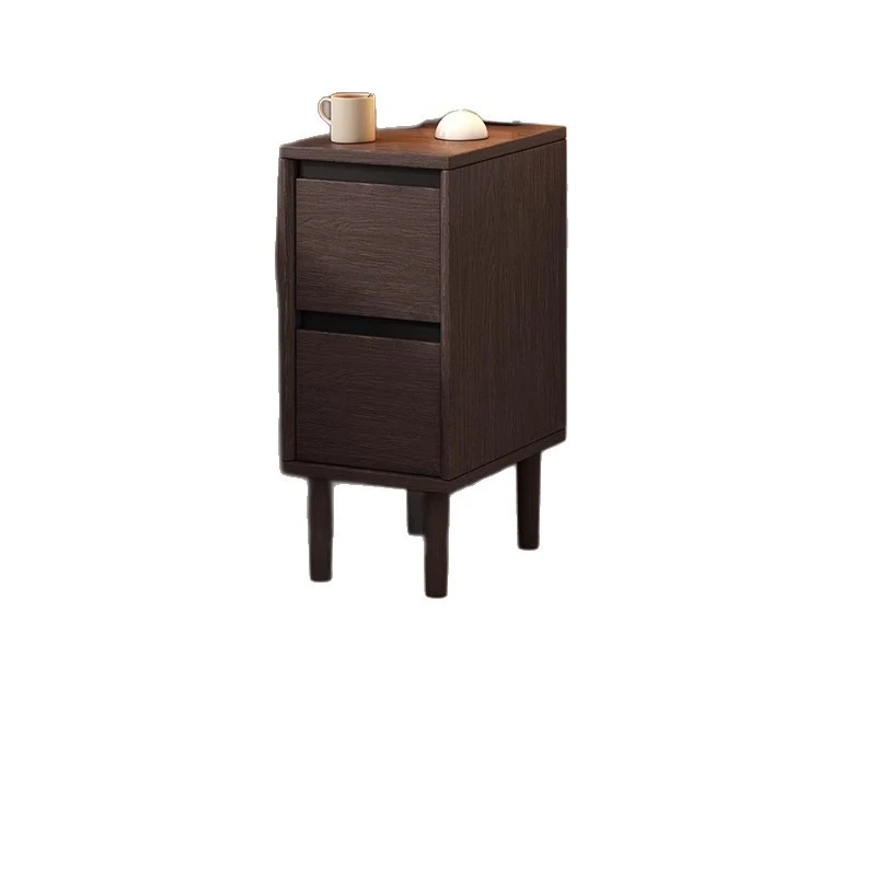 

Solid wood bedside table 2025 new simple household bedroom bedside storage